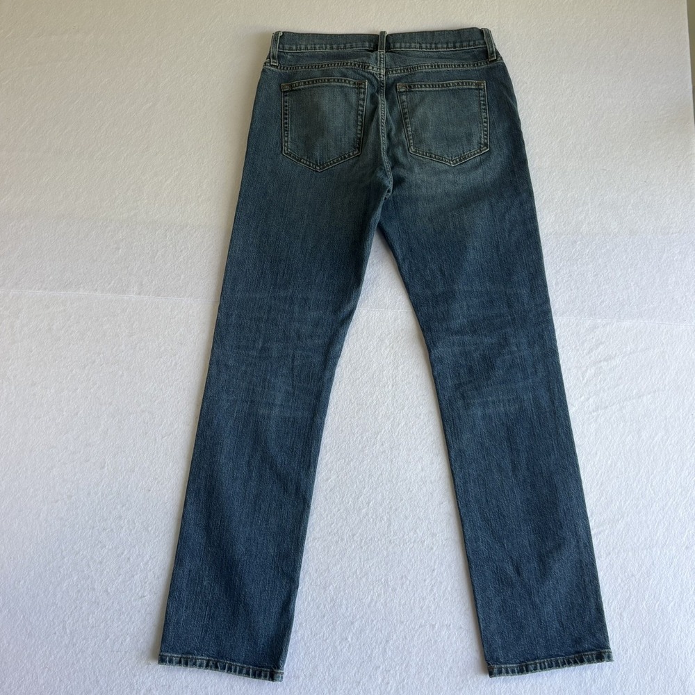 J. Crew Jeans Mens 30 X 32 Flex Straight Leg Medium Wash Blue American Denim - Picture 5 of 10